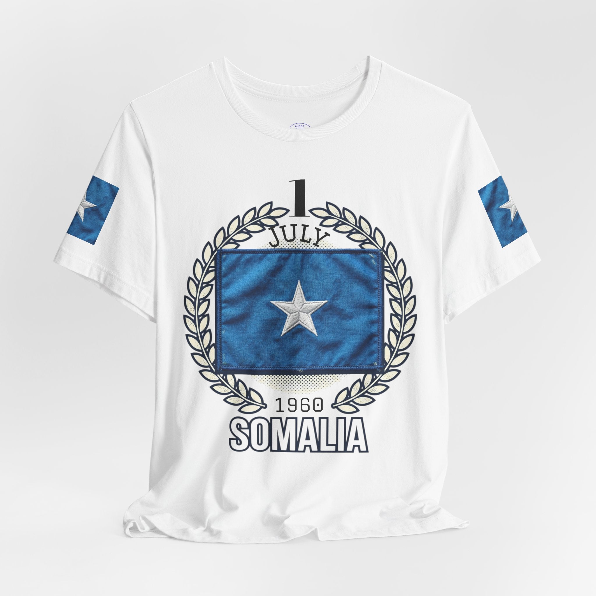 Somalia Independence Flag T-Shirt — 1 July 1960 Somali Flag Tee