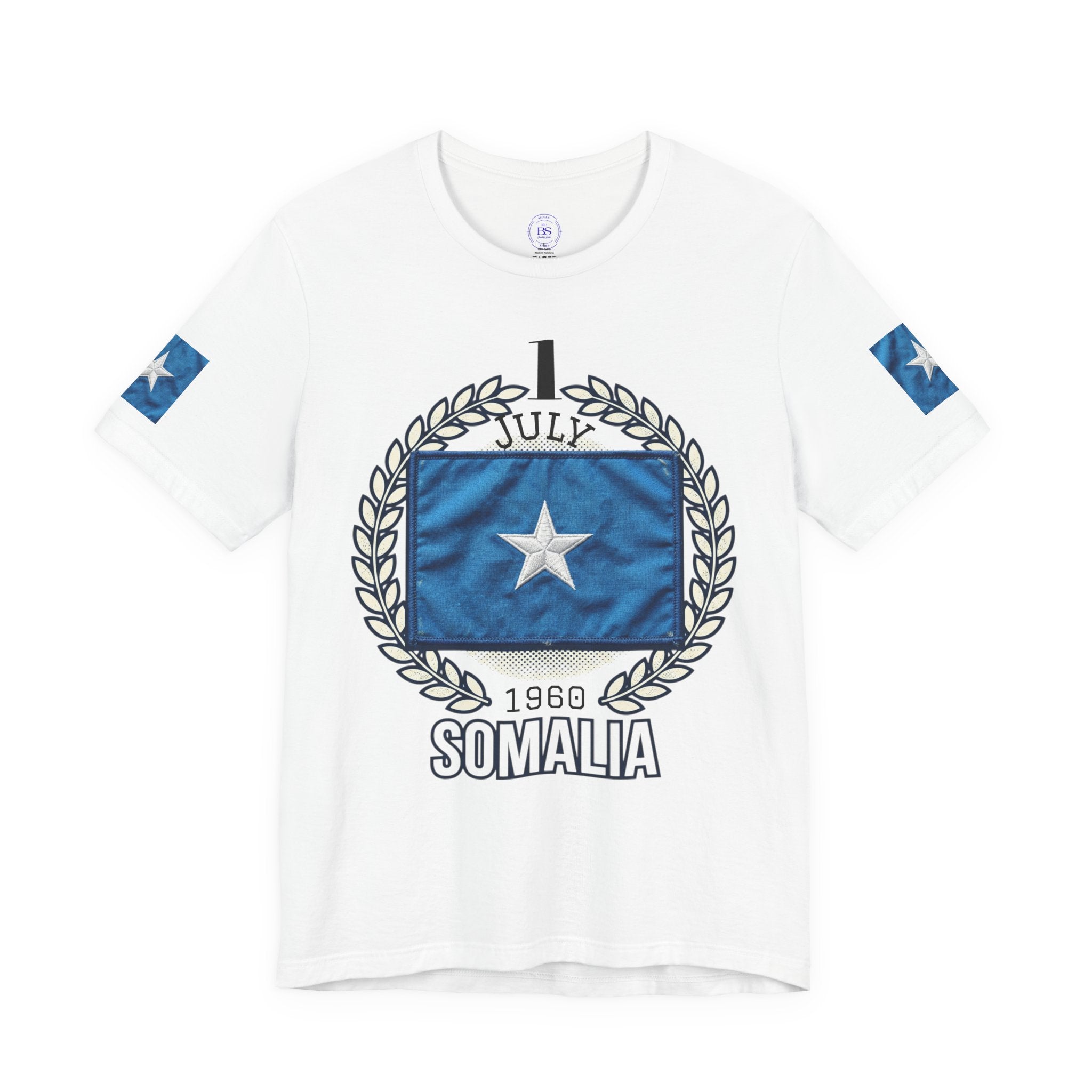 Somalia Independence Flag T-Shirt — 1 July 1960 Somali Flag Tee