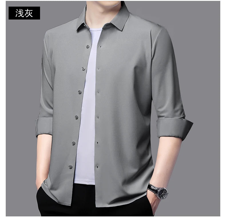 Premium Herren Ultra-Stretch Hemd