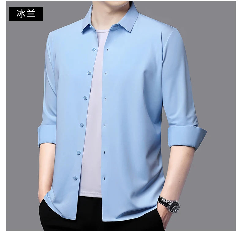 Premium Herren Ultra-Stretch Hemd