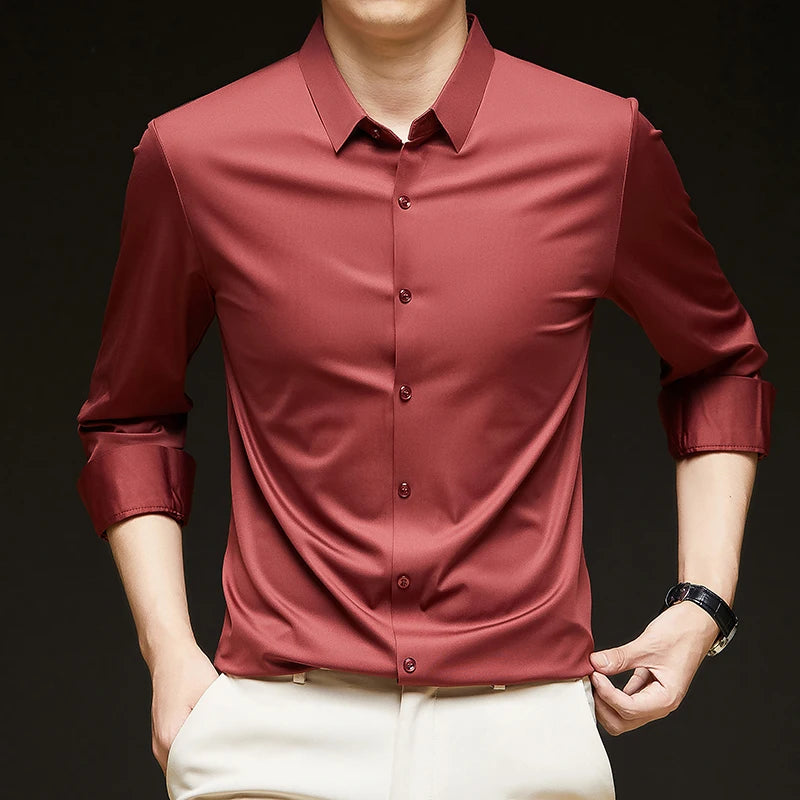 Premium Herren Ultra-Stretch Hemd