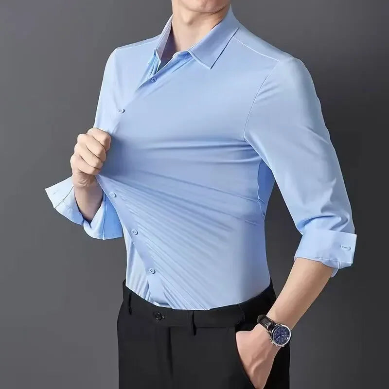 Premium Herren Ultra-Stretch Hemd