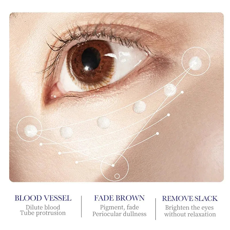 SADOER Collagen Augencreme Retinol Augencreme gegen dunkle Augenringe Augenstraffung Feuchtigkeitspflege Hautpflege für die Augen Augenpflege