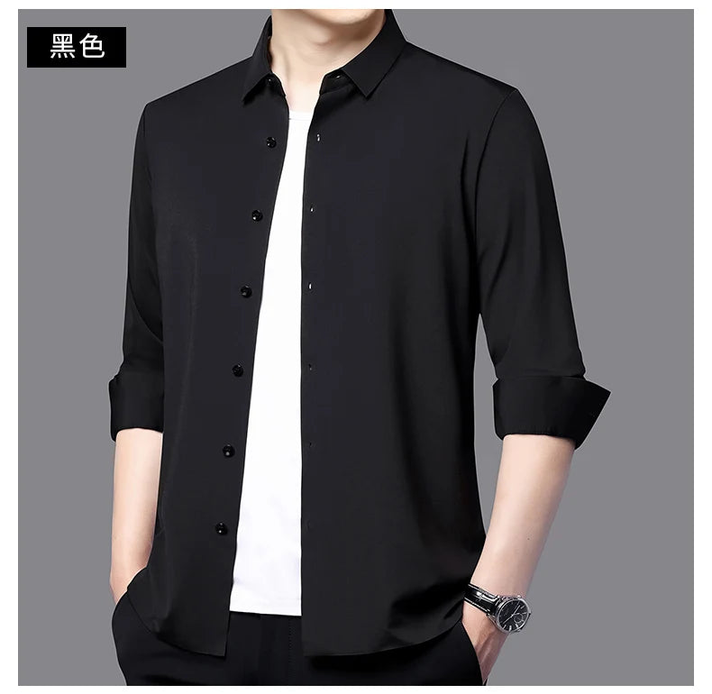 Premium Herren Ultra-Stretch Hemd