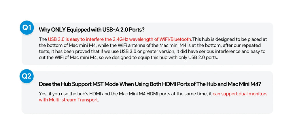 PULWTOP Mac Mini M4 Dock mit 4TB SSD-Gehäuse, USB C HUB unterstützt HDMI 4K 60Hz, USB A 2.0, SD/TF, Audio für Mac Mini M4/M4 Pro