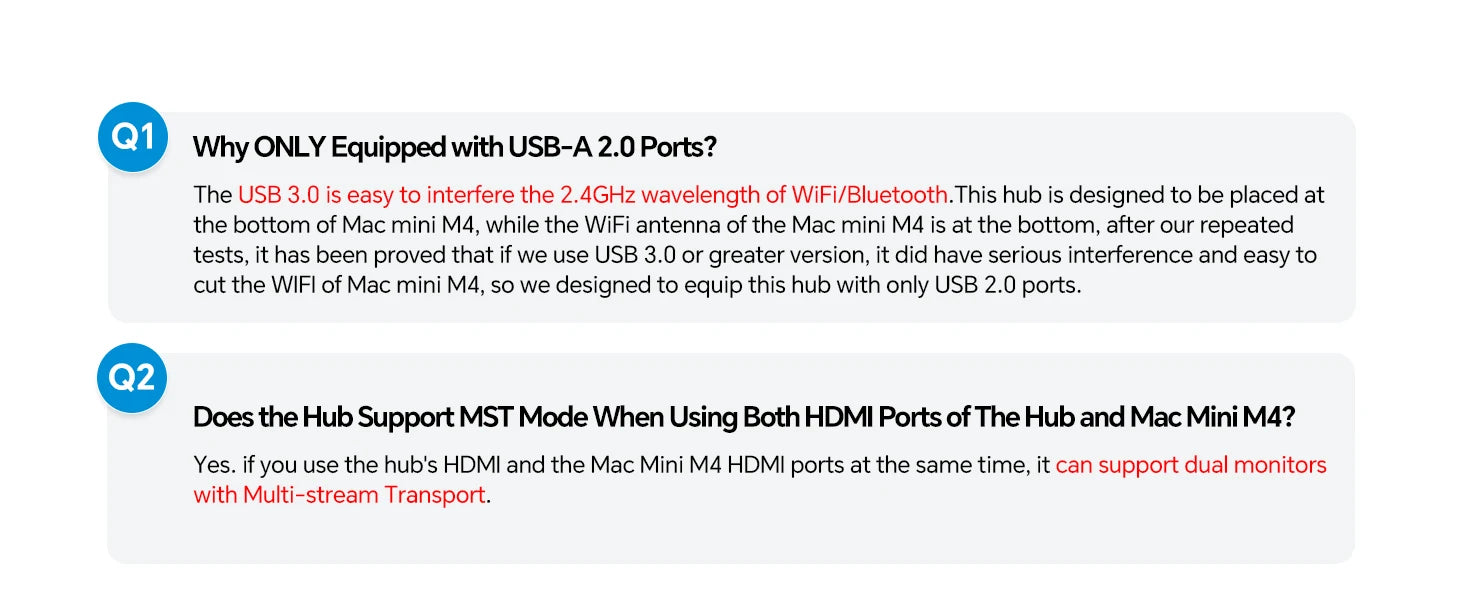 PULWTOP Mac Mini M4 Dock mit 4TB SSD-Gehäuse, USB C HUB unterstützt HDMI 4K 60Hz, USB A 2.0, SD/TF, Audio für Mac Mini M4/M4 Pro