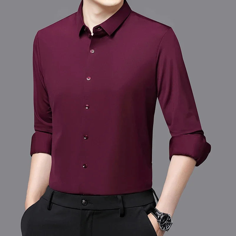 Premium Herren Ultra-Stretch Hemd