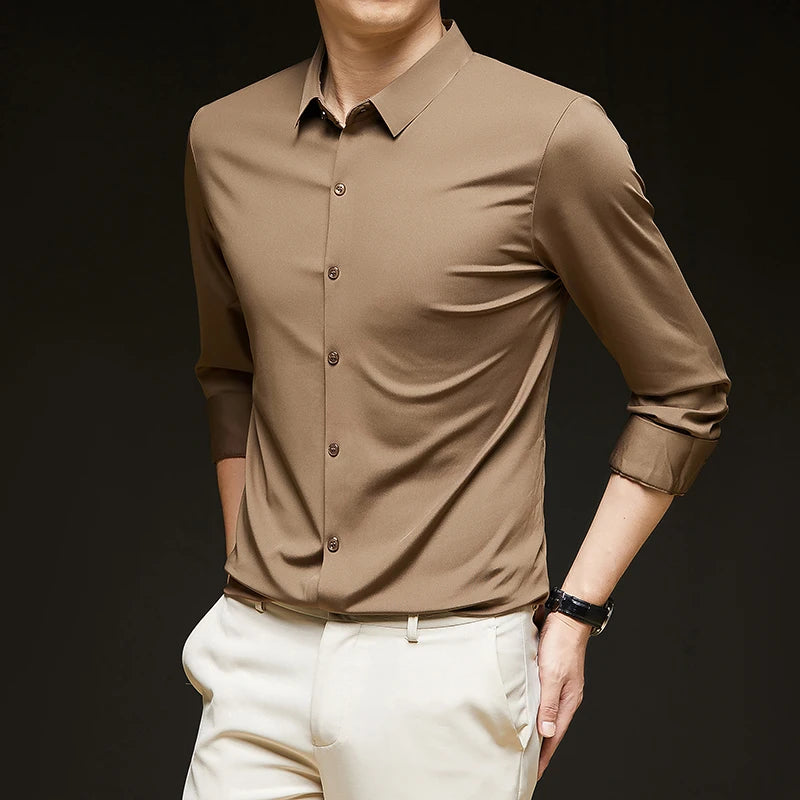 Premium Herren Ultra-Stretch Hemd