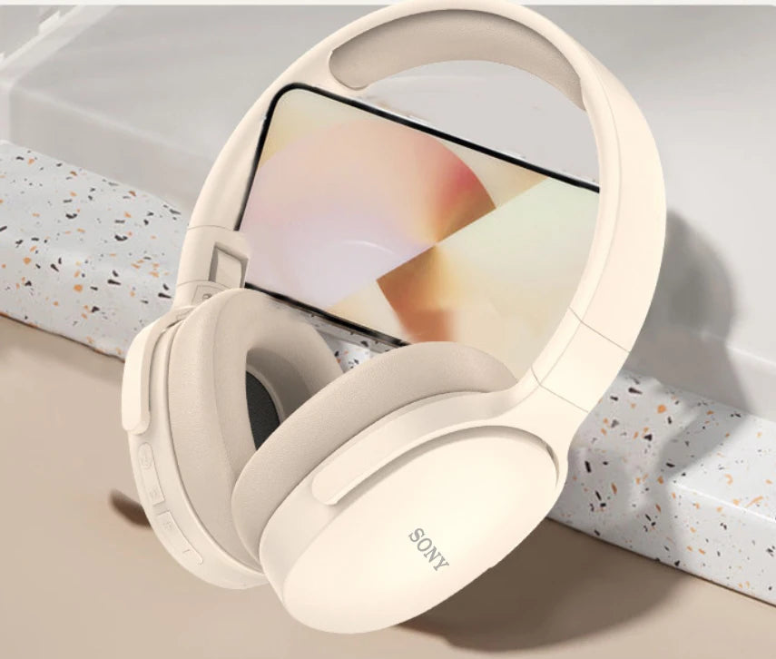 SONY P2961 Kabellose Bluetooth-Kopfhörer, faltbar, 9D HIFI Stereo Sound Headset, lange Akkulaufzeit, starke Bässe, Ohrhörer