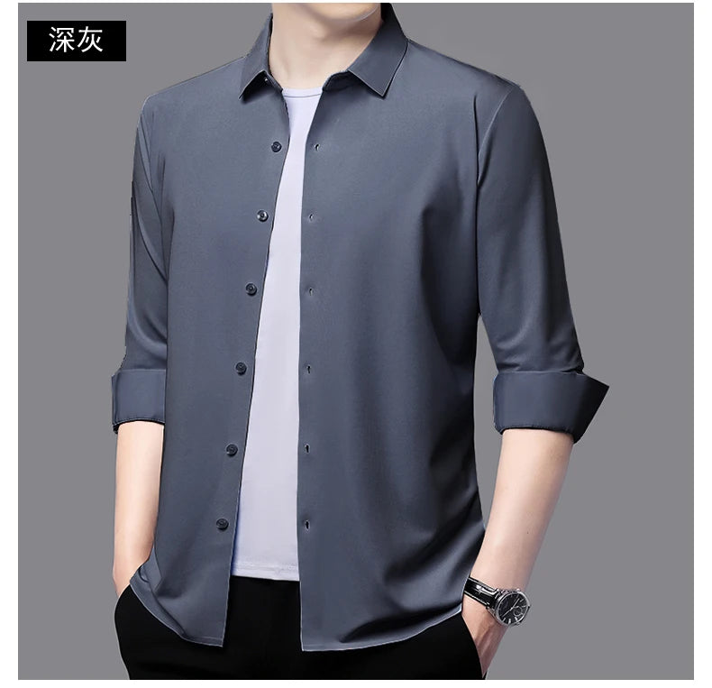 Premium Herren Ultra-Stretch Hemd