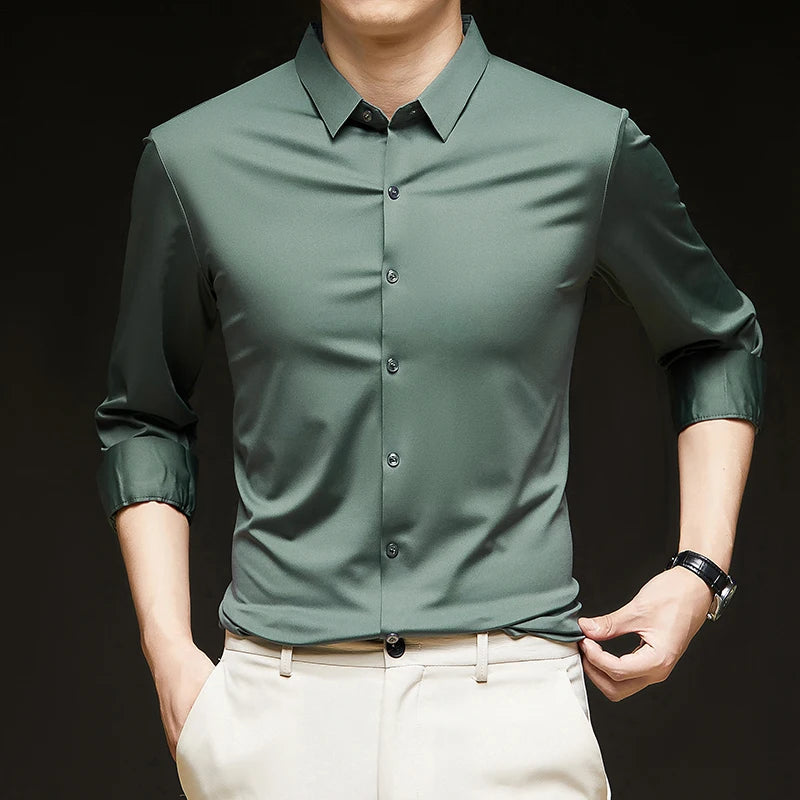 Premium Herren Ultra-Stretch Hemd